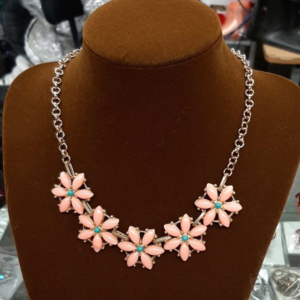 Necklace and earrings